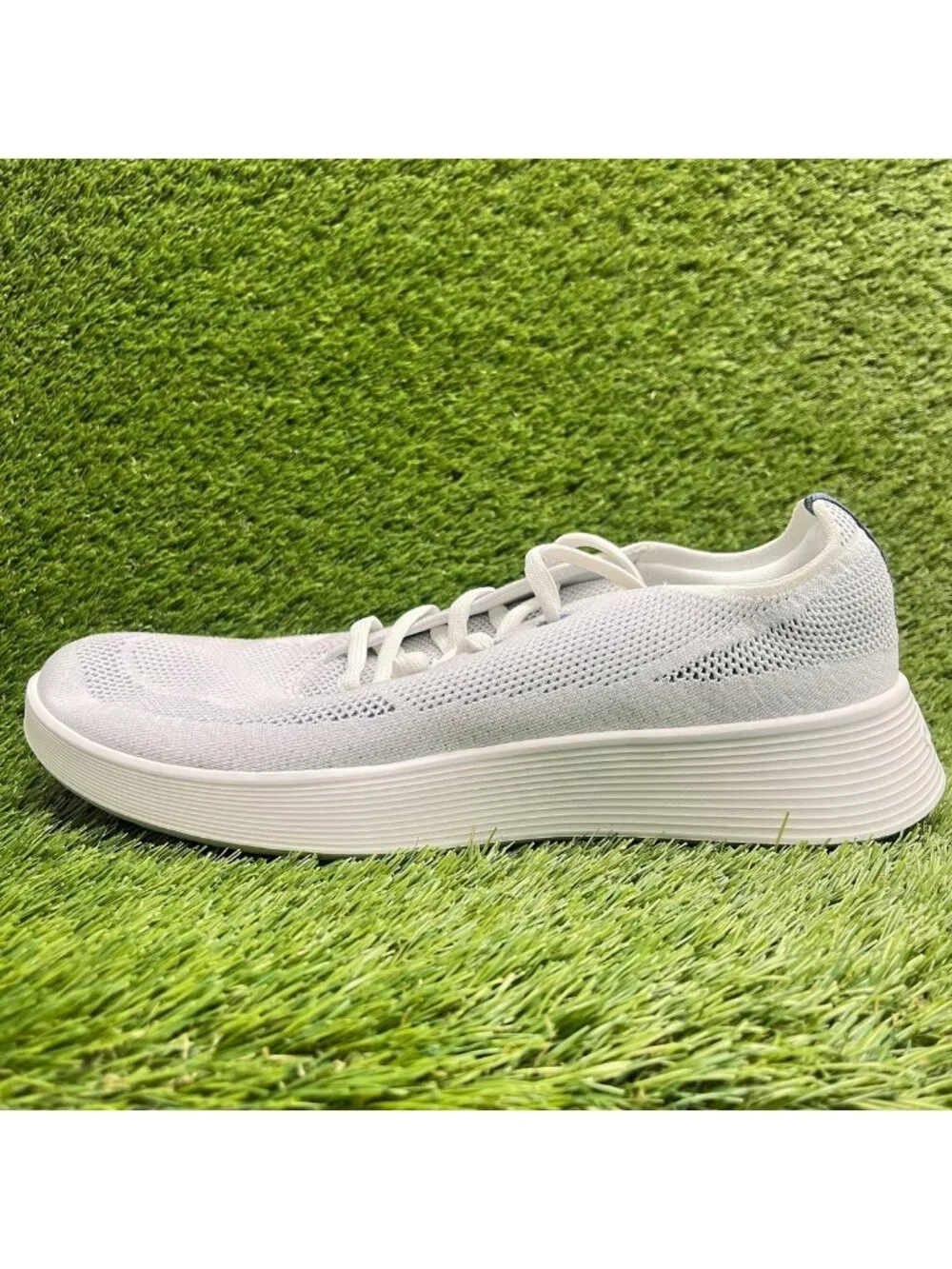 Allbirds Tree Runner Go Mens Size 14 Blizzard Athletic Running Shoes Sneakers